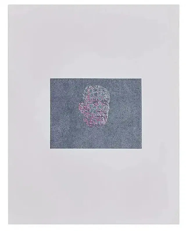 Jerry Garcia Created Original Digital Art Prints: original work of computer art created by Jerry Garcia, inspired by voice-over actor Ken Nordine's 1957 album, Word Jazz. The works were printed from Jerry's computer for "Big Steve" Parish. This is