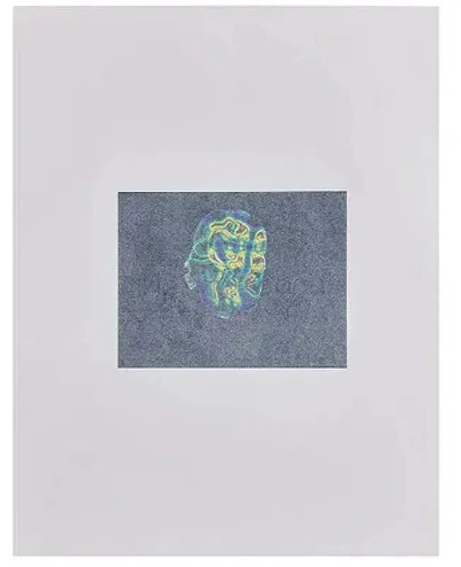 Jerry Garcia Created Original Digital Art Prints: original work of computer art created by Jerry Garcia, inspired by voice-over actor Ken Nordine's 1957 album, Word Jazz. The works were printed from Jerry's computer for "Big Steve" Parish. This is