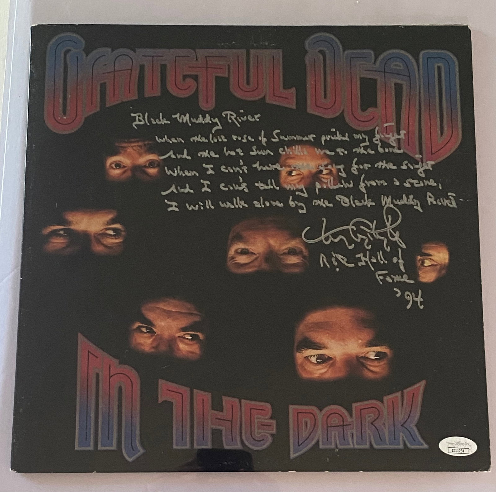 Tom Constantin Signed Grateful Dead Album JSA (1 of 3)