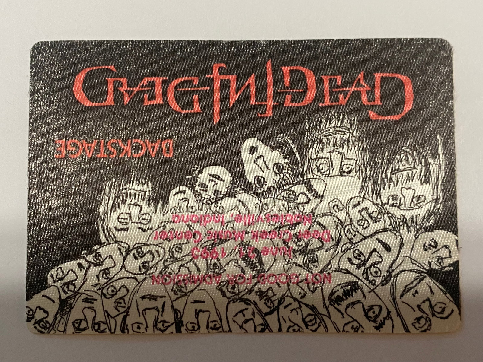 Grateful Dead 1993 Backstage Concert Passes: See pics