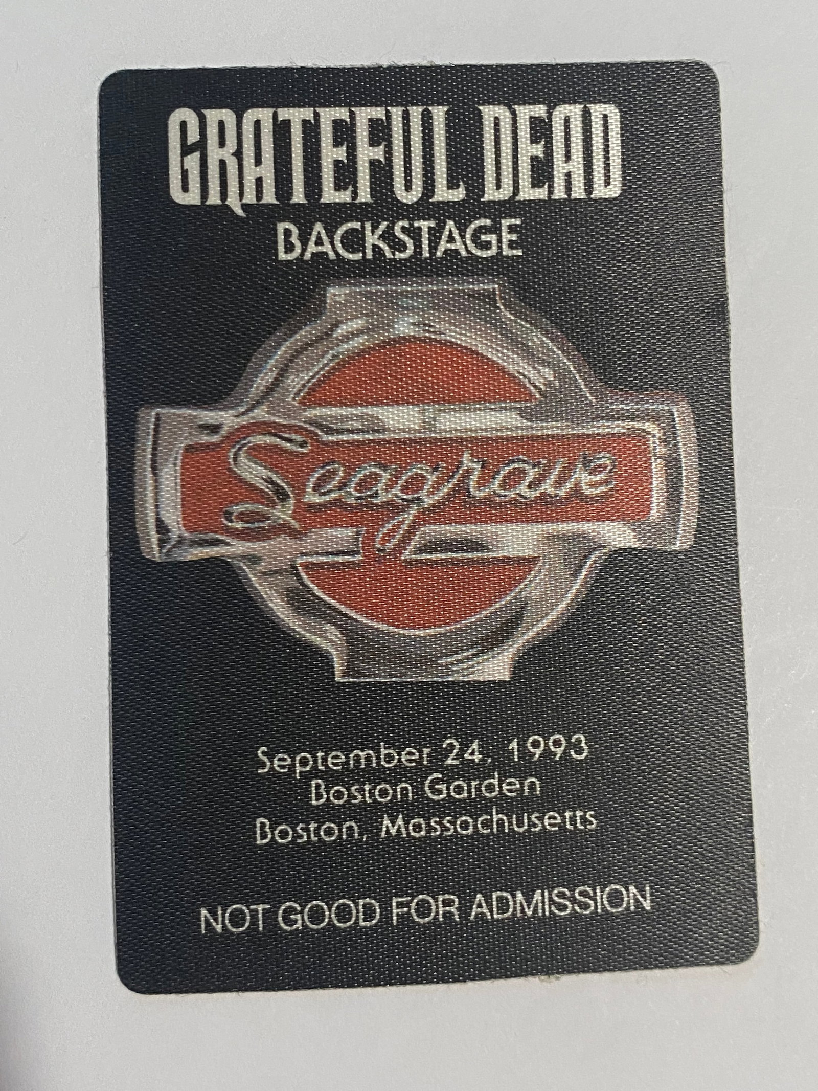 Grateful Dead 1993 Backstage Concert Passes: See pics
