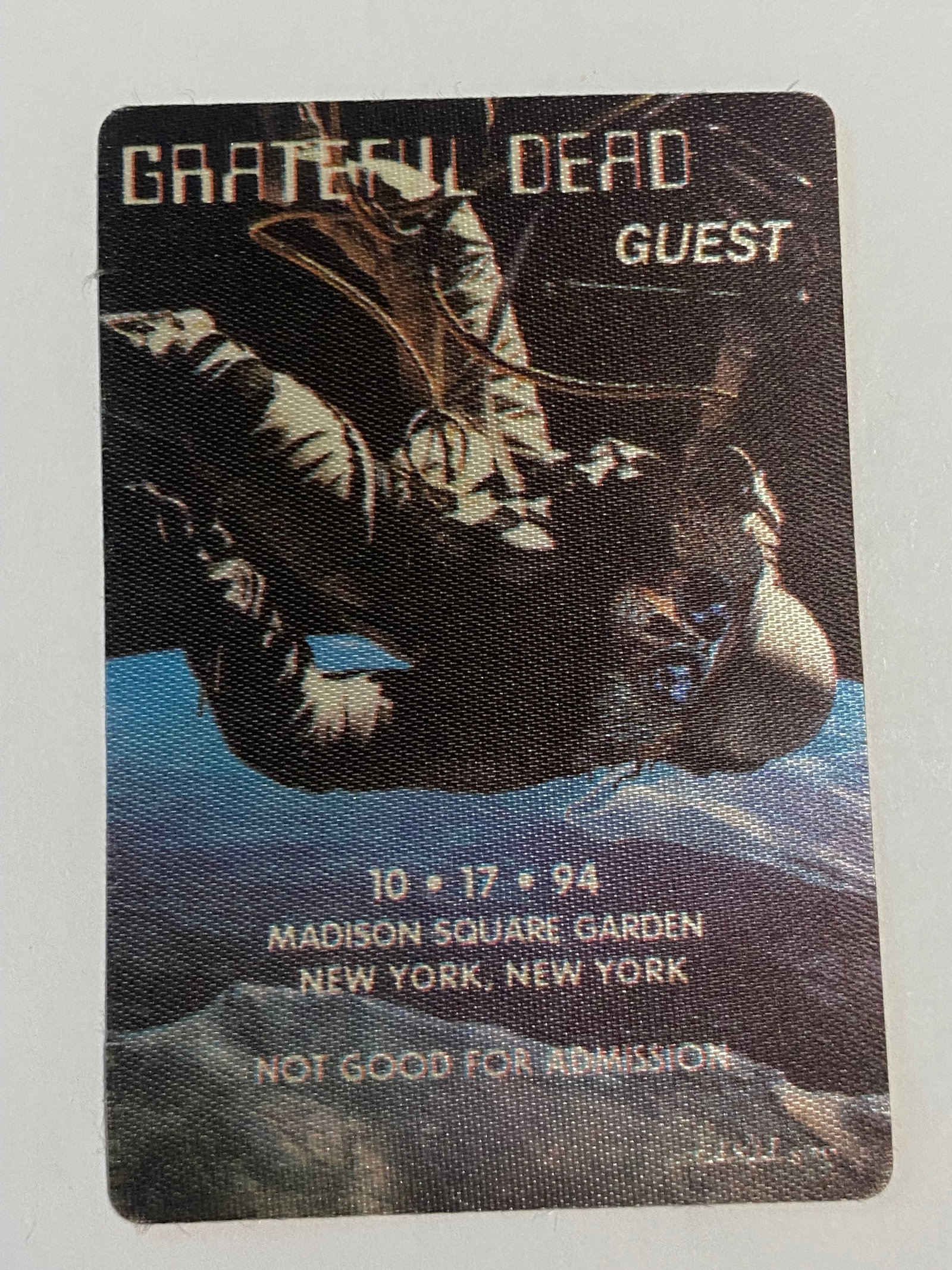 Grateful Dead 1994 Concert Backstage Pass: See pics