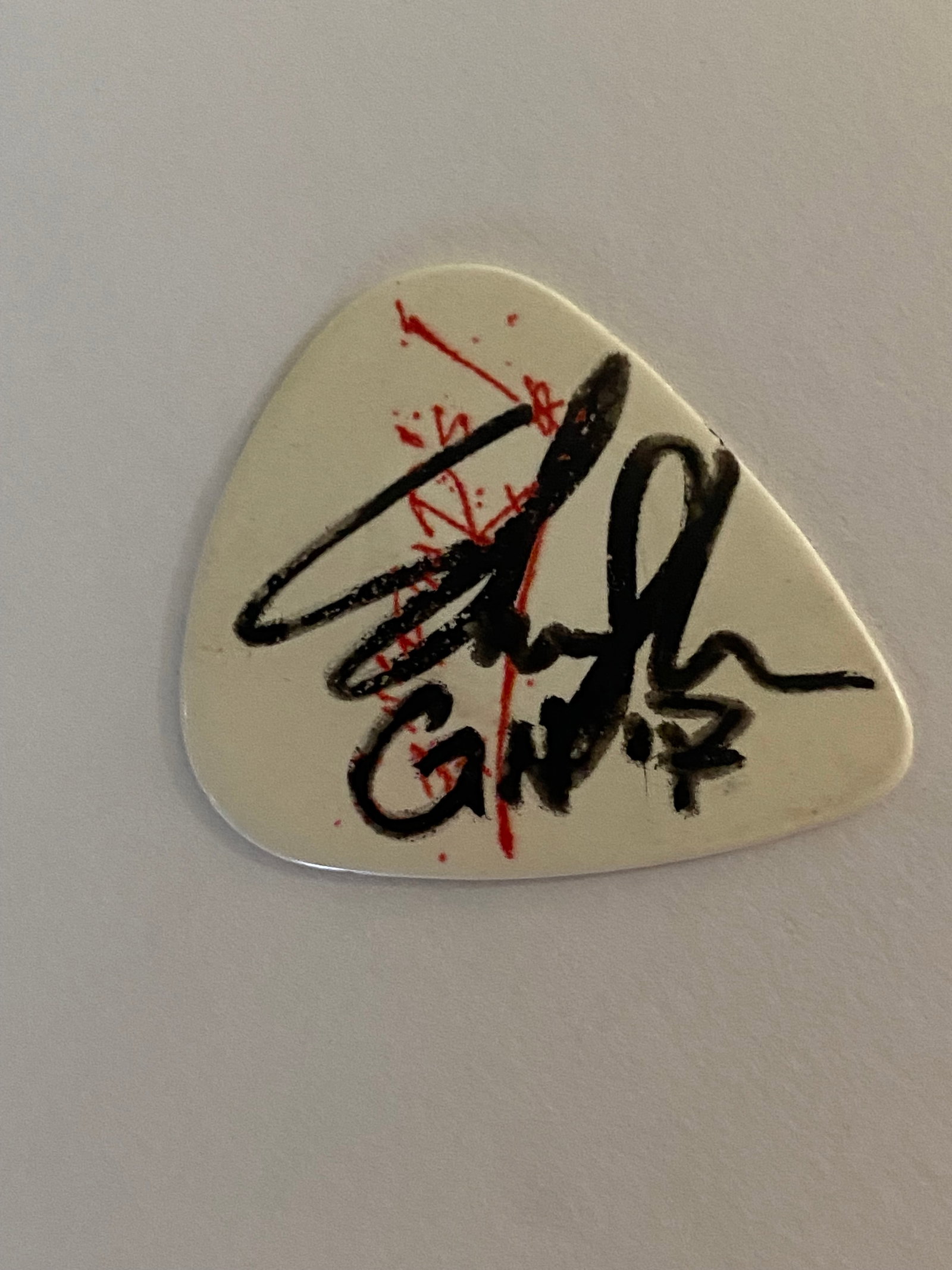 Slash Autographed Guns N' Ross Guitar Pic (1 of 2)