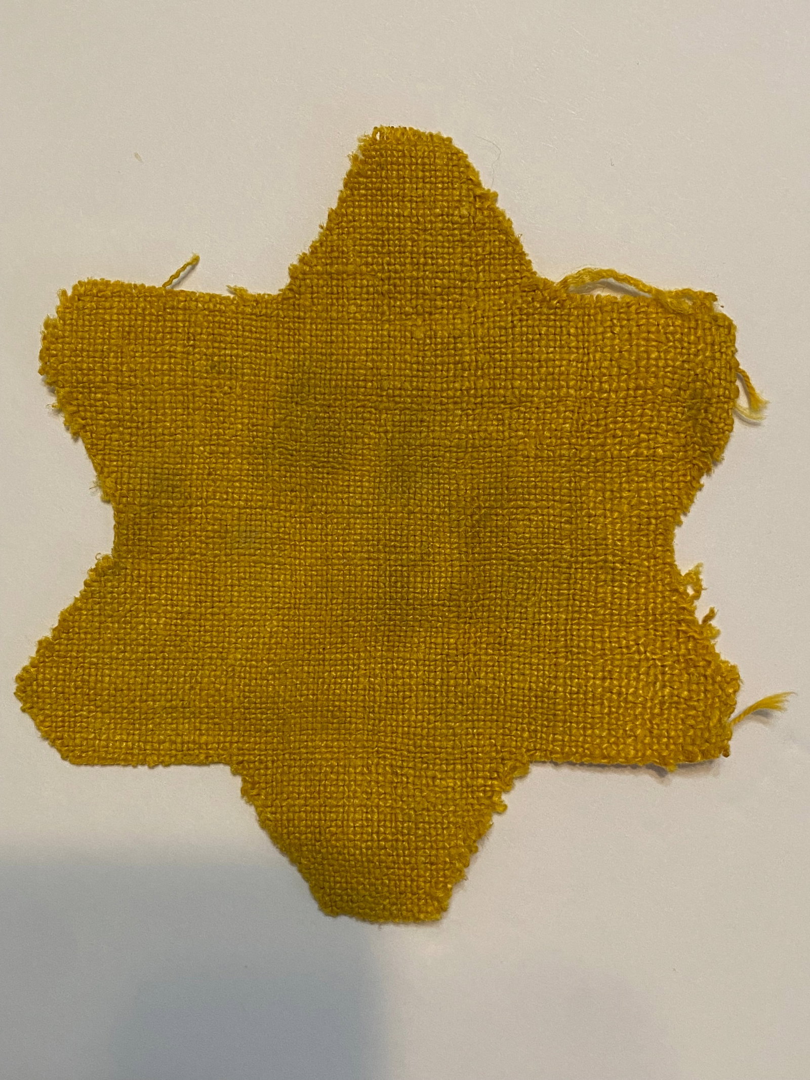 World War 2 Dutch Clothing Worn Jewish Star - 2