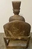 Antique Chinese Ming Dynasty Wood Statue - 2