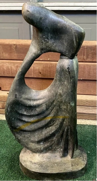 Antique Art Nouveau Statue - 2
