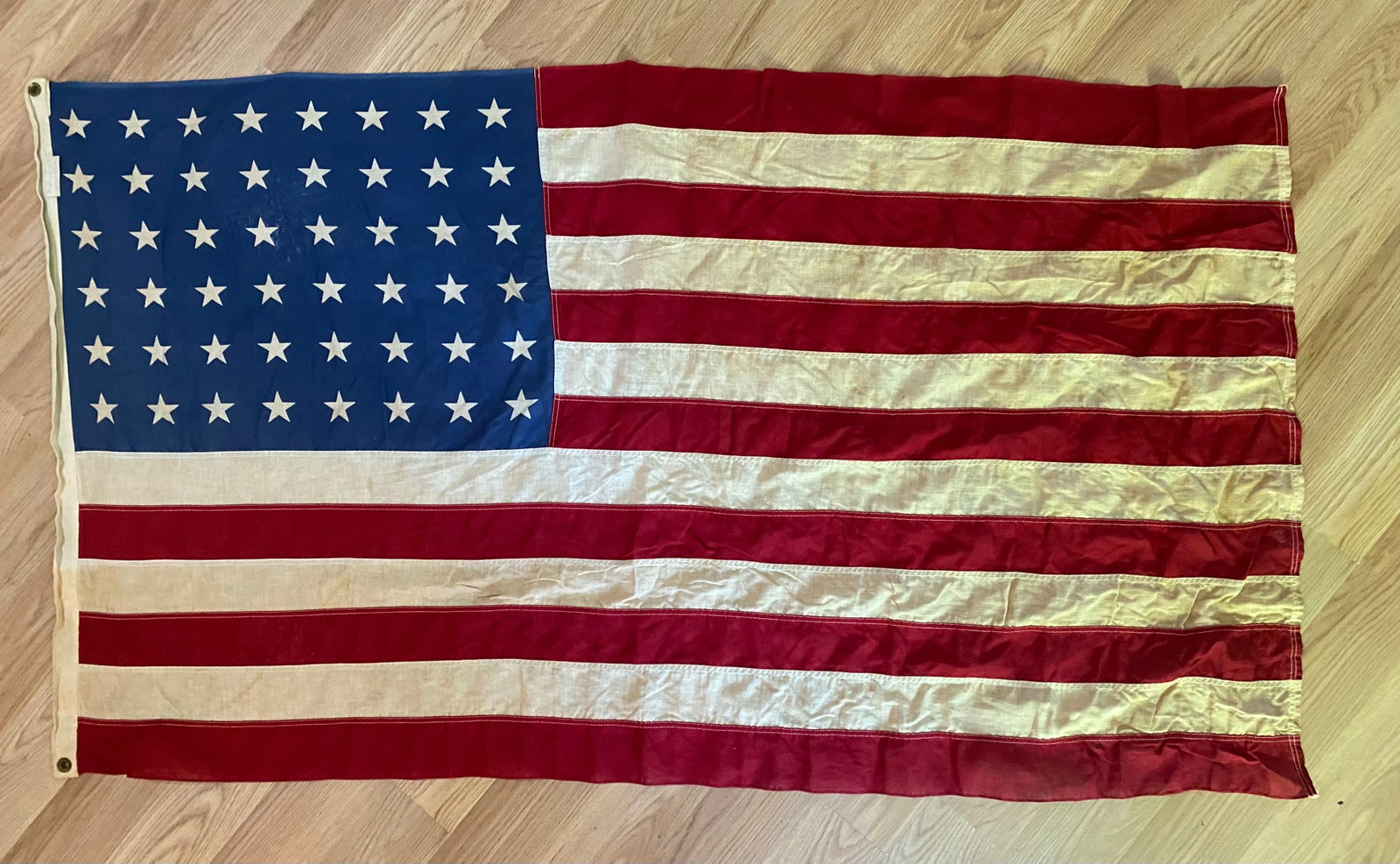 Antique 48 State American Flag (1 of 3)
