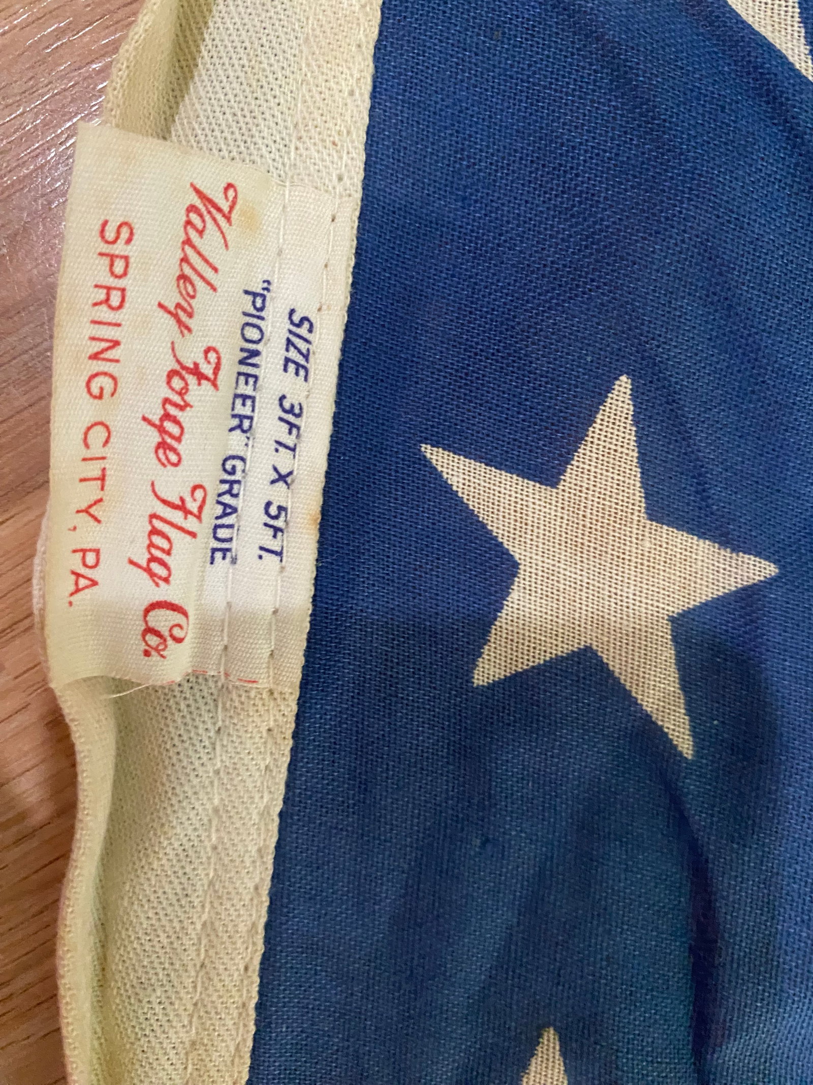 Antique 48 State American Flag - 3
