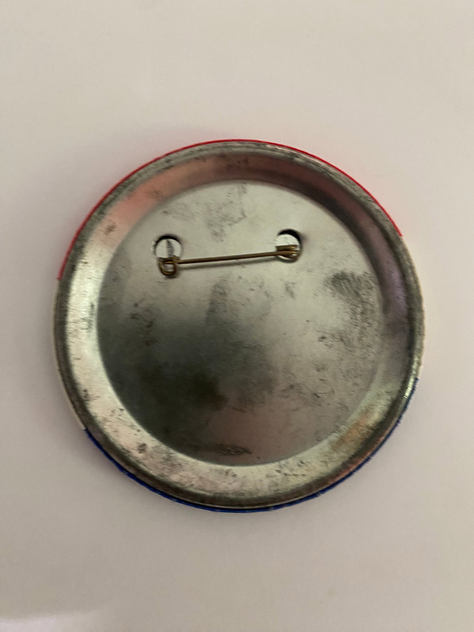 Buzz Aldrin Signed Apollo 11 Button - 2