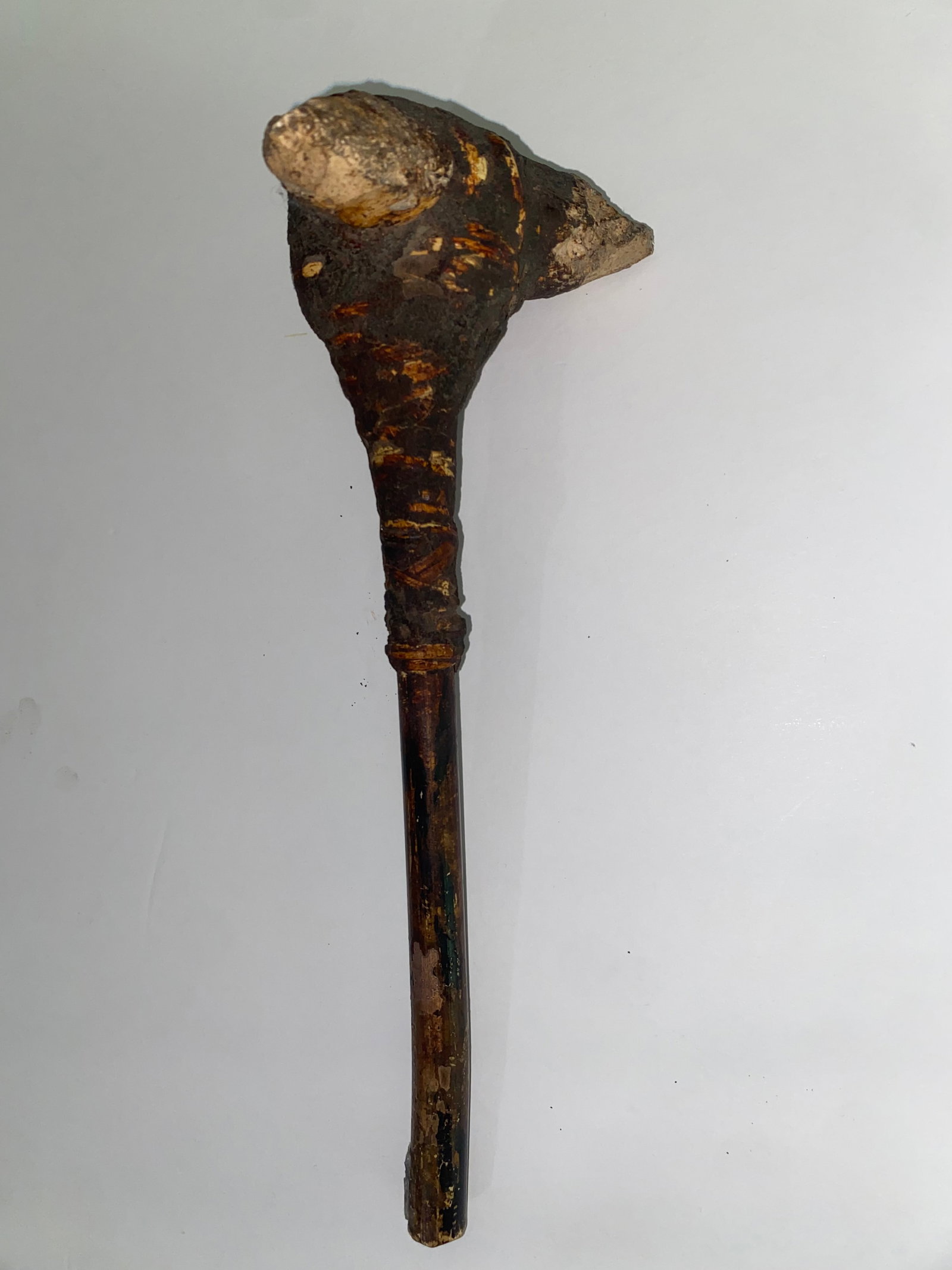 Native American Antique Ceremonial Staff - 3