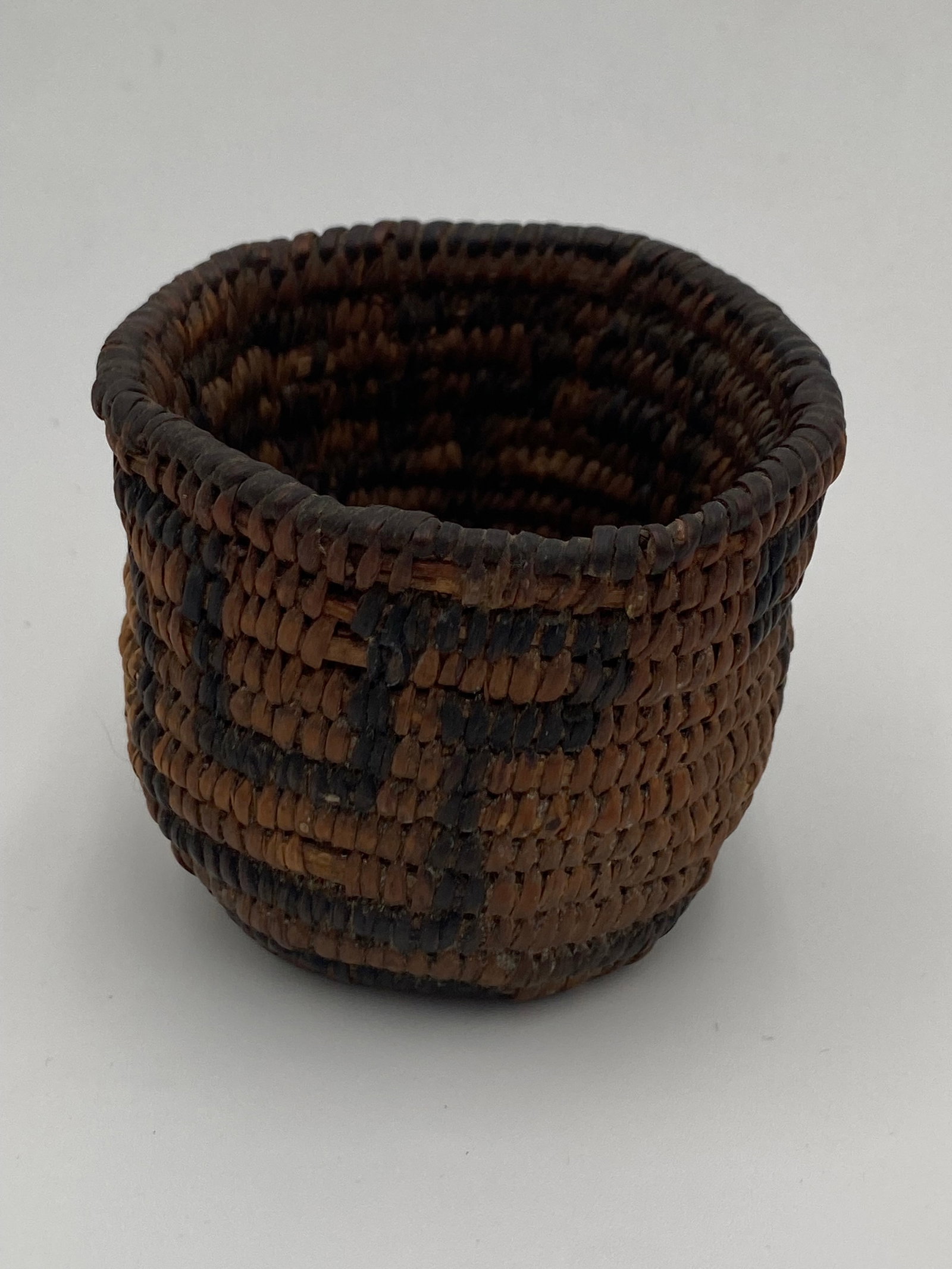 Native American Pima Indian Woven Basket - 2