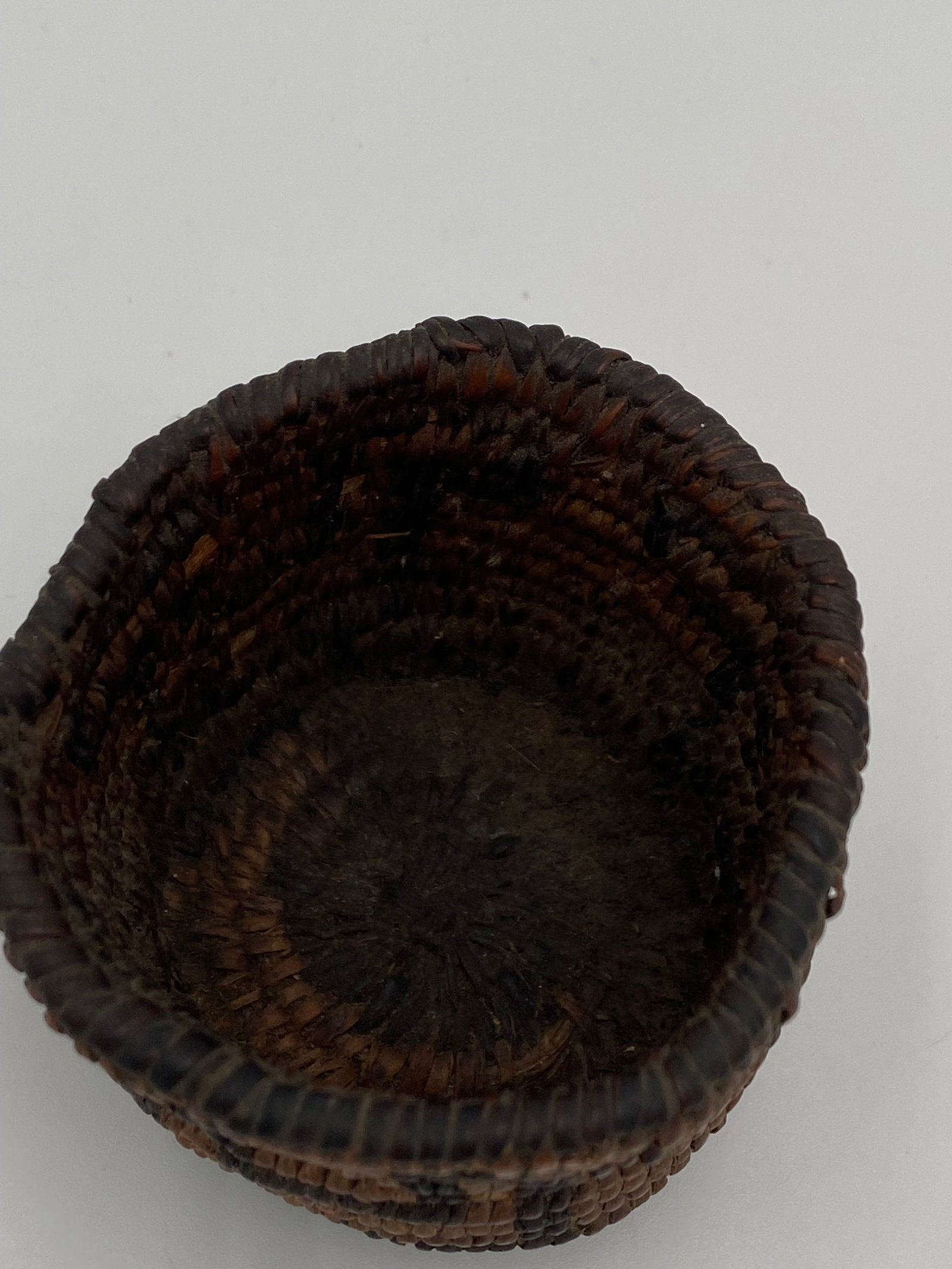 Native American Pima Indian Woven Basket - 4