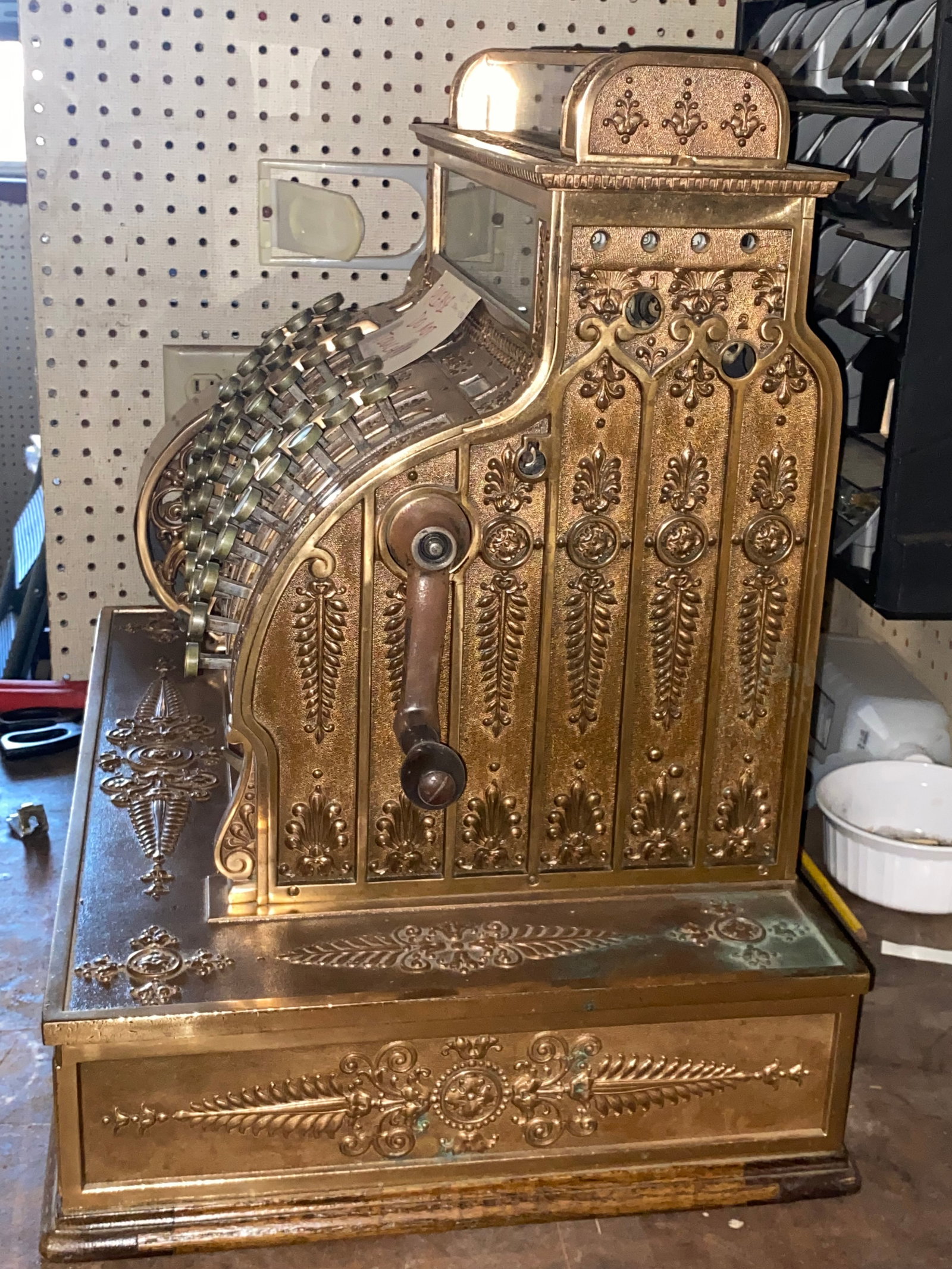 National 1890 Model 92 Cash Register Serial # 513964 - 2