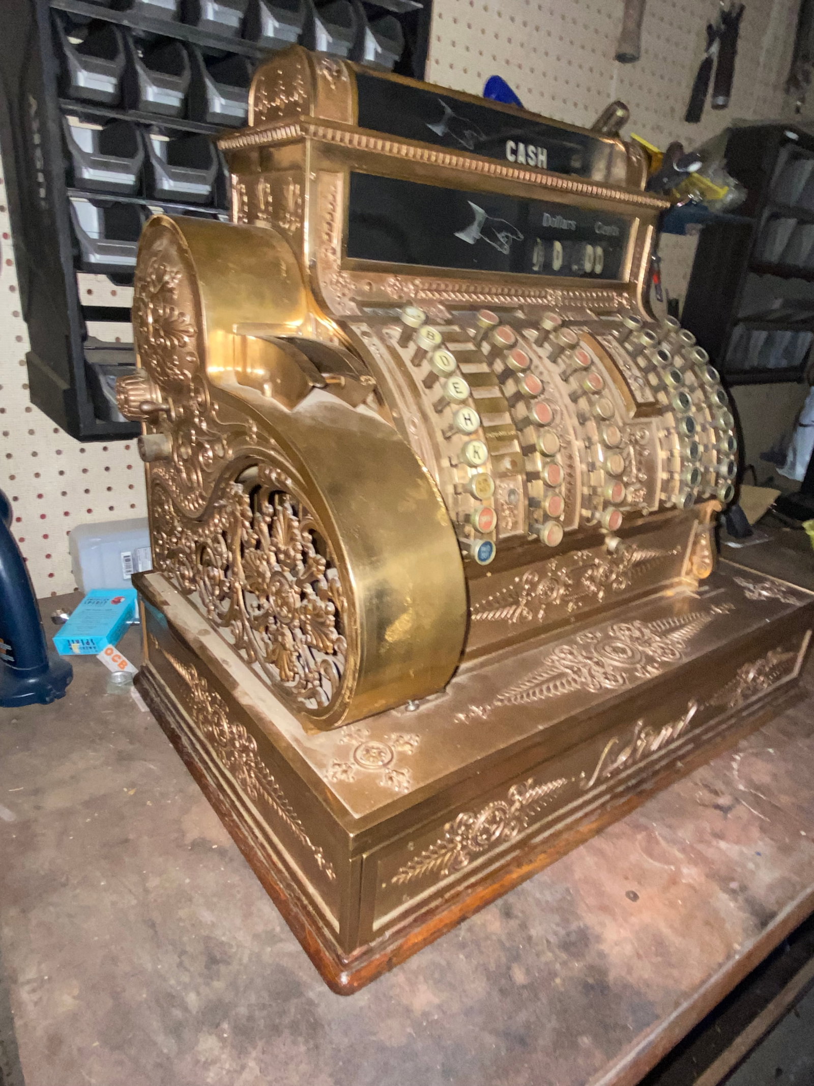 National 1890 Model 92 Cash Register Serial # 513964 - 3
