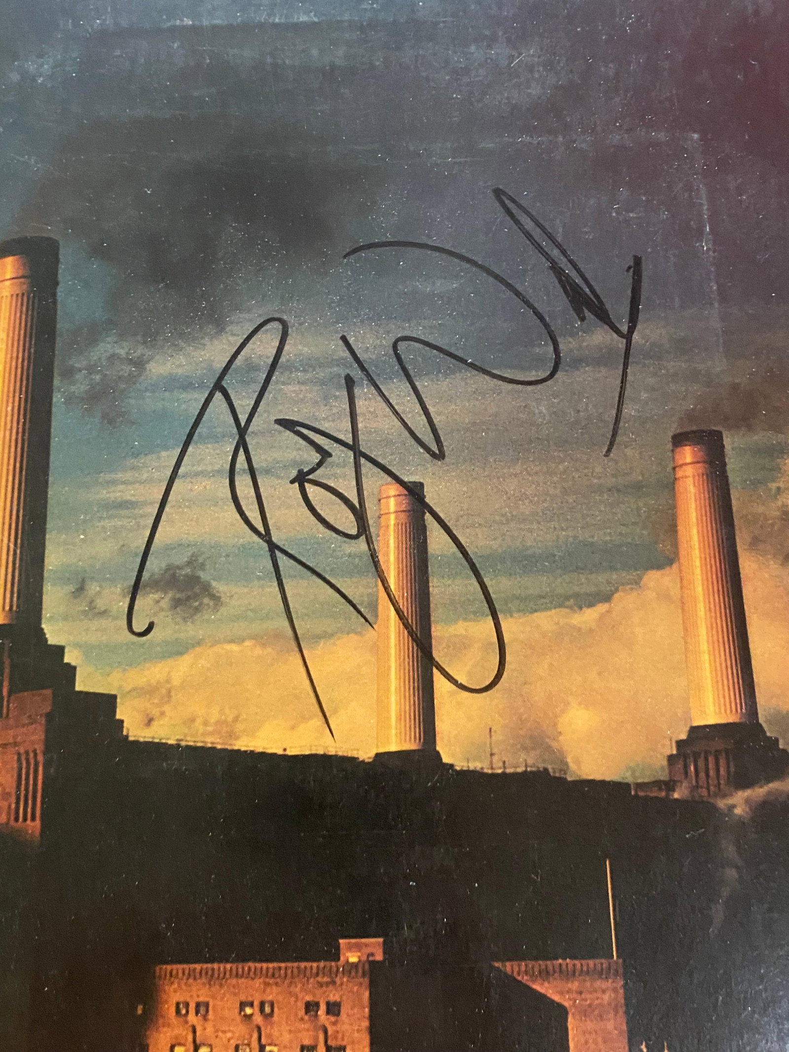Roger Waters Autographed Pink Floyd Animals Album - 2
