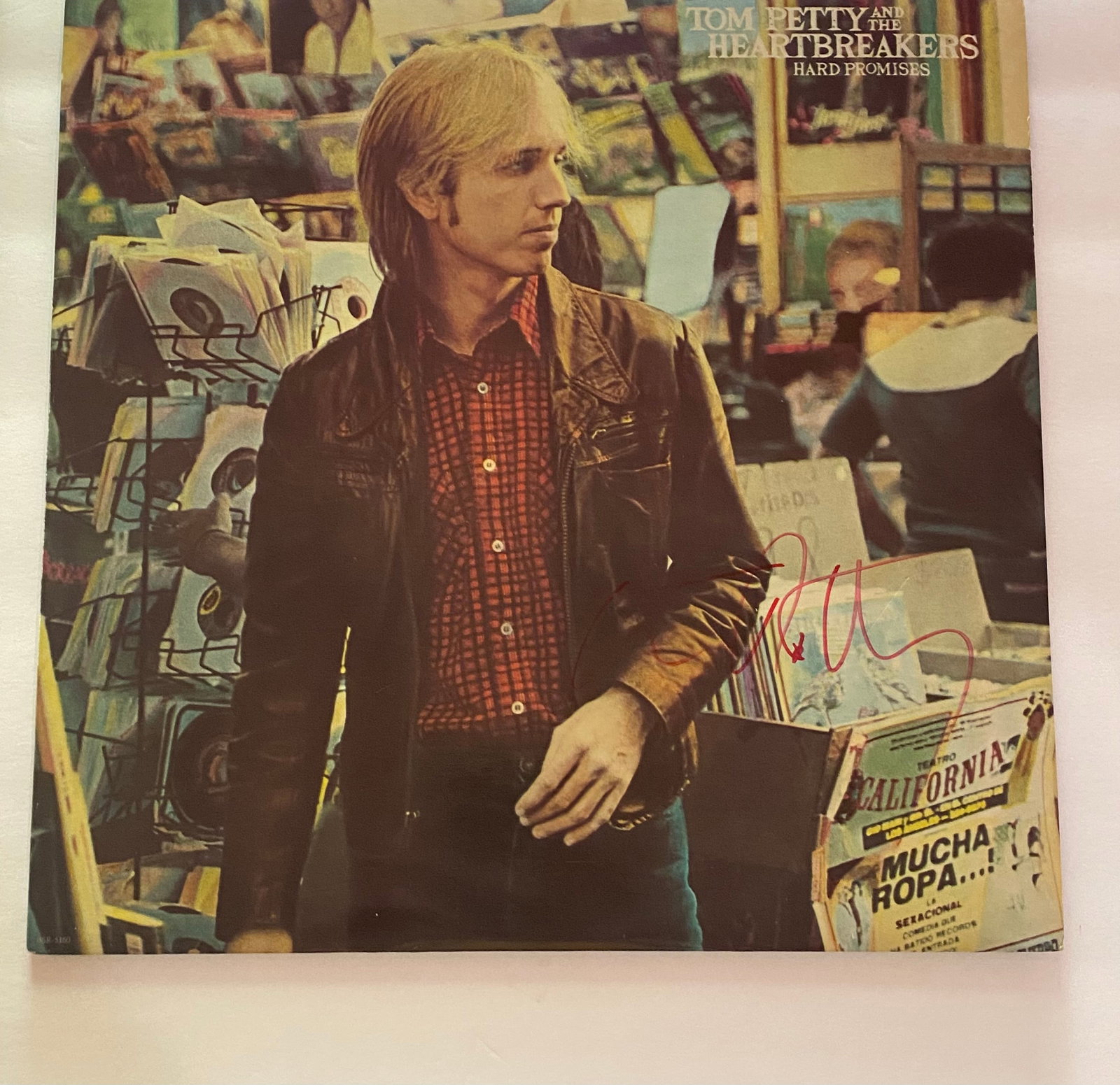 Tom Petty Autographed Record Album: Tom Petty was one of America's most celebrated rock musicians, known for his work as the frontman of Tom Petty and the Heartbreakers as well as his successful solo career. This lot features a