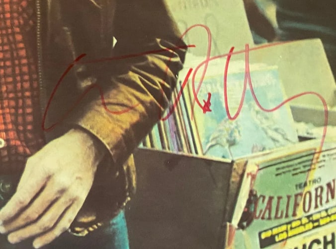 Tom Petty Autographed Record - 2