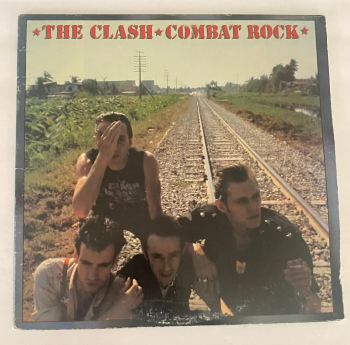 The Clash Combat Rock 1st Pressing: Released in 1982, The Clash's Combat Rock was the band's best-selling studio album and includes the classic tracks "Should I Stay or Should I Go" and "Rock the Casbah." This lot features a first