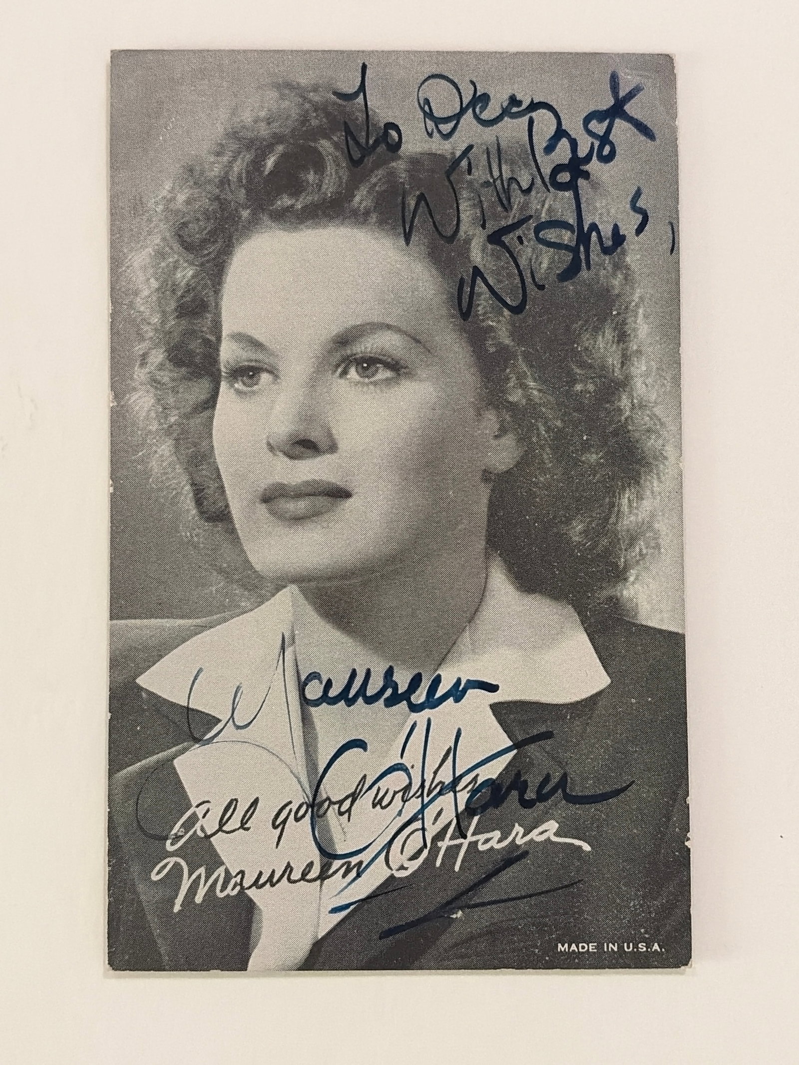 Maureen O'Hara Autographed Photo (1 of 1)