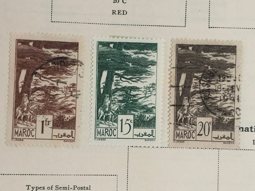 1927-1940s Spain Semi-Postal and Commemorative Used Stamp Collection: Varied collection of Spanish semipostal and commemorative stamps spanning approximately 1927 through the 1940s. Includes Red Cross issues, portrait stamps, architectural designs and several overprinte