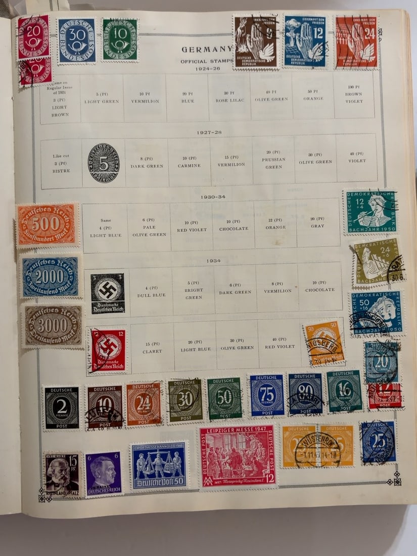Germany Official Occupation & Postwar Stamps (1 of 1)