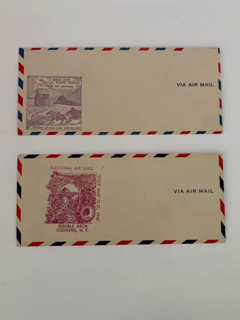1938 National Air Mail Week Cacheted Covers (1 of 1)