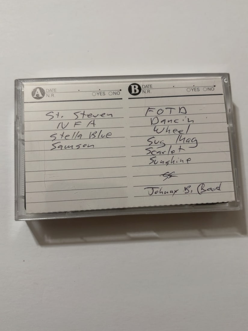 1976 Grateful Dead June 15 Live Concert Cassette Set II: 1976 Grateful Dead June 15 Live Concert Cassette Set II. Vintage collector-made Grateful Dead live recording cassette from a longtime Deadhead tape collection. Includes the cassette, case and/or handw