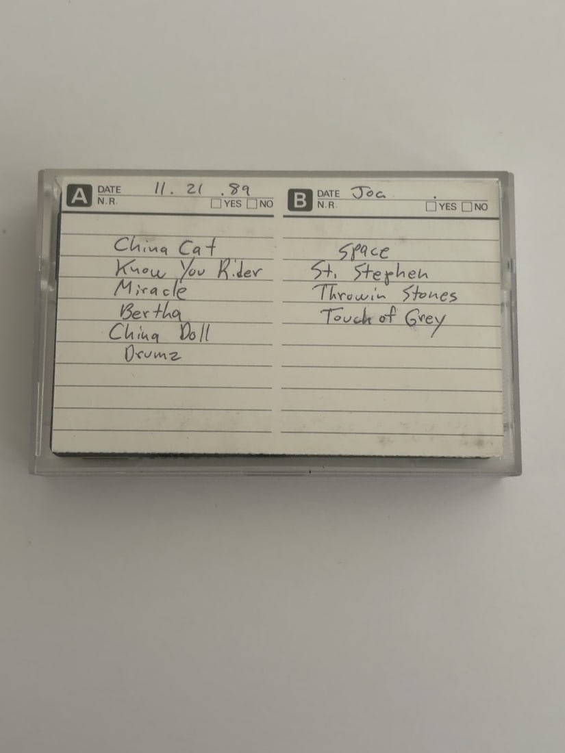 1983 Grateful Dead Madison Square Garden Live Cassette October 11 (1 of 2)