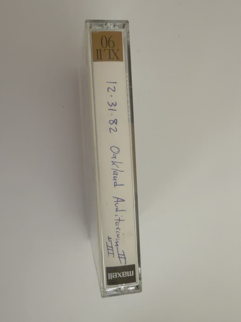 1982 Grateful Dead Oakland Auditorium Live Cassette December 31 Set III (1 of 2)