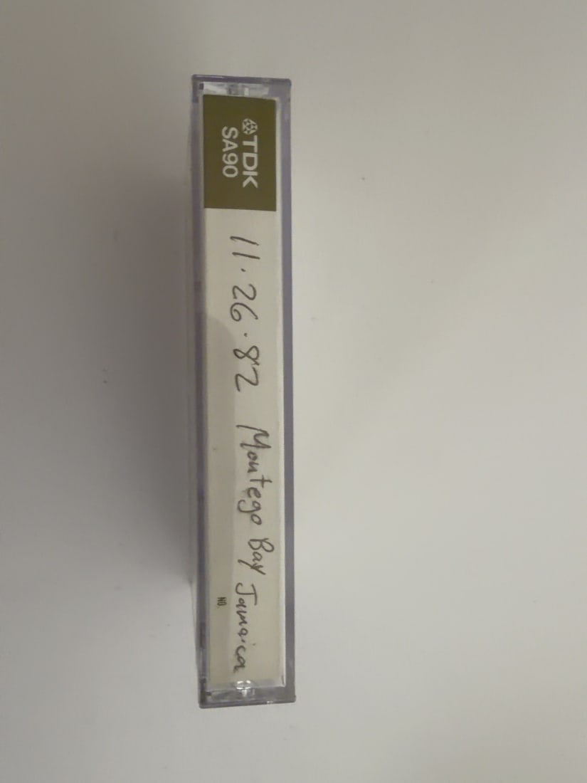 1982 Grateful Dead Montego Bay Jamaica Live Cassette November 26 (1 of 2)