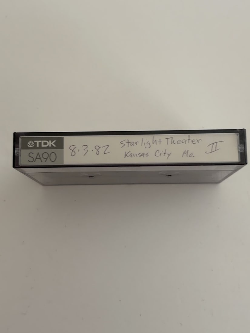 1982 Grateful Dead Starlight Theatre Kansas City Live Cassette August 3 Set II (1 of 2)