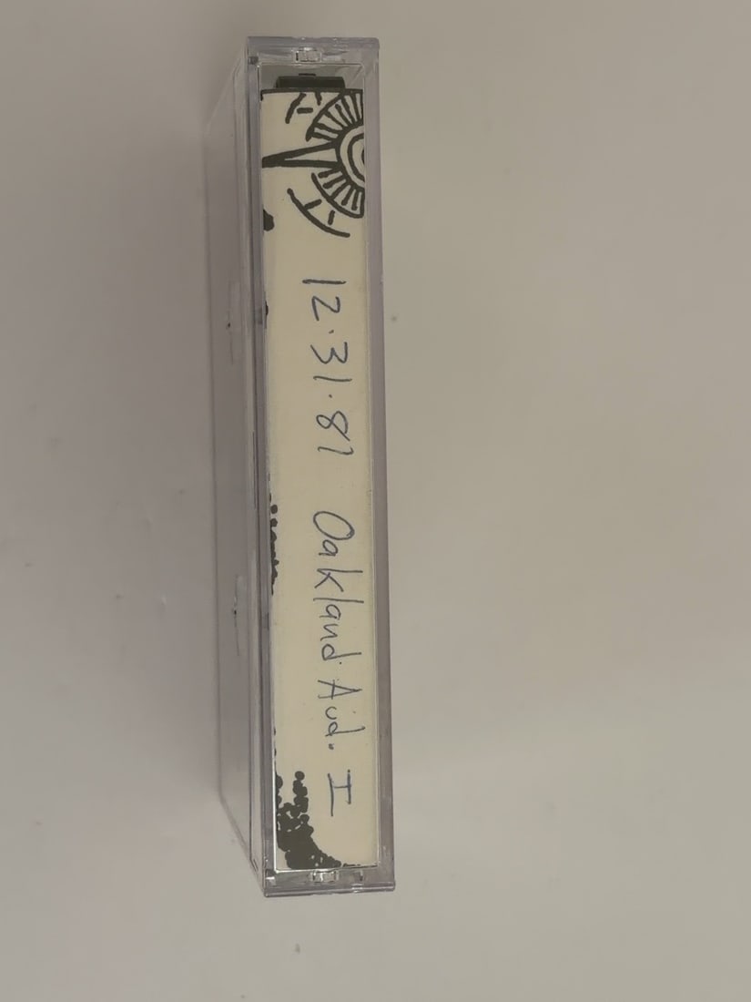 1981 Grateful Dead Oakland Auditorium Live Cassette December 31 Set I (1 of 2)