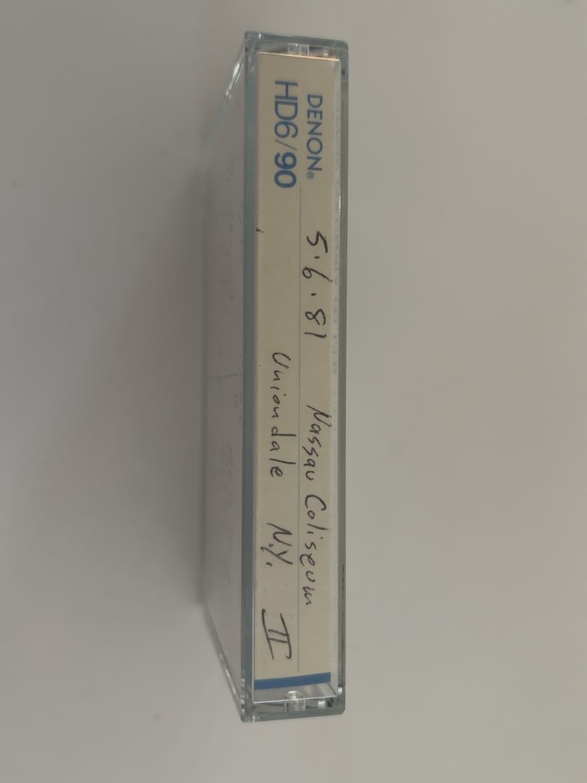 1981 Grateful Dead Nassau Coliseum Live Cassette May 6 Set II (1 of 2)