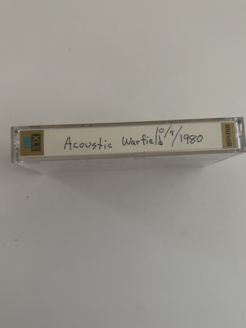 1980 Grateful Dead Acoustic Warfield Live Cassette October 9 (1 of 2)