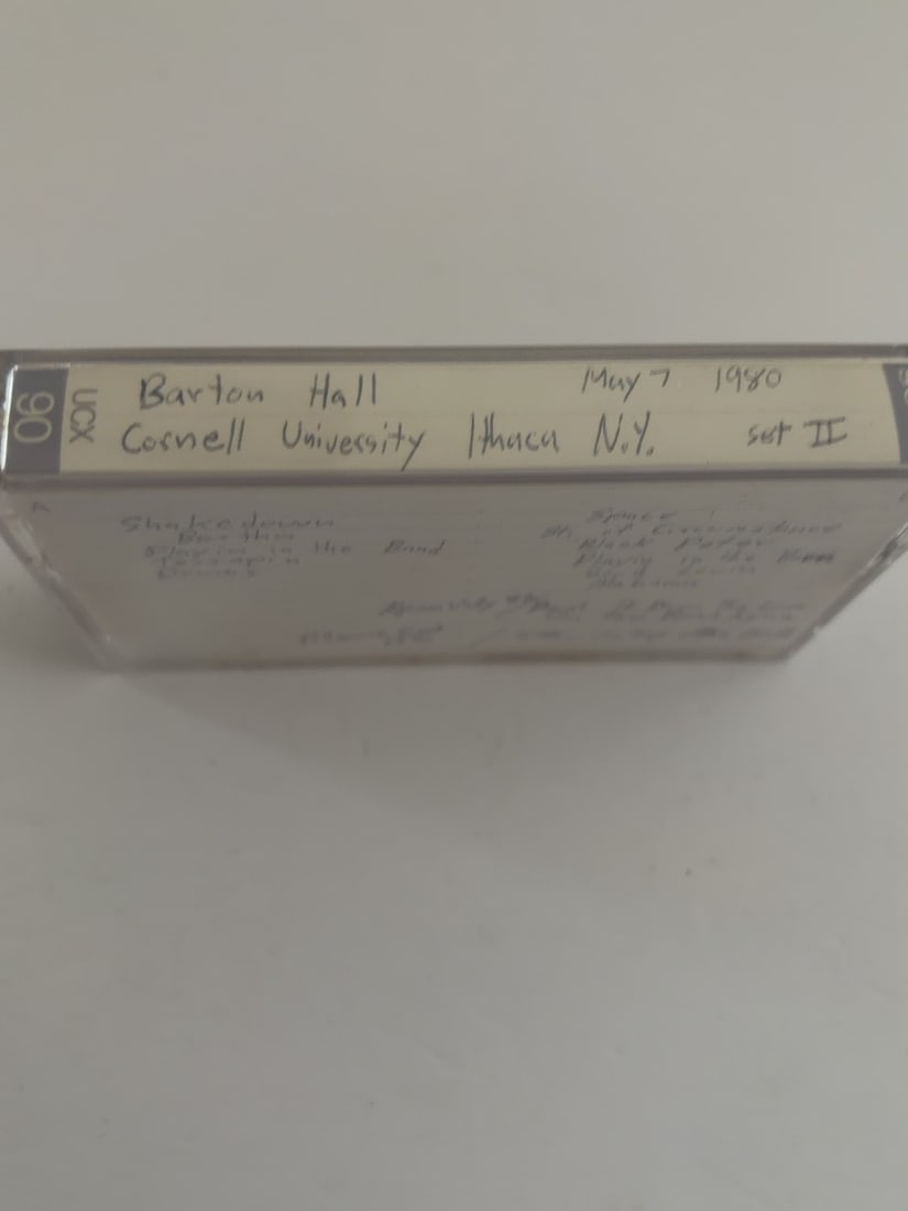 1980 Grateful Dead Barton Hall Cornell University Ithaca NY Live Cassette May 7 Set II (1 of 2)