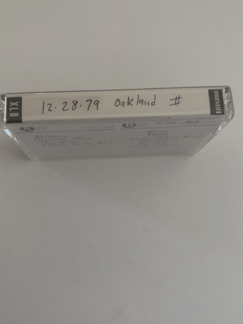 1979 Grateful Dead Oakland Auditorium Live Cassette December 28 Set I (1 of 2)