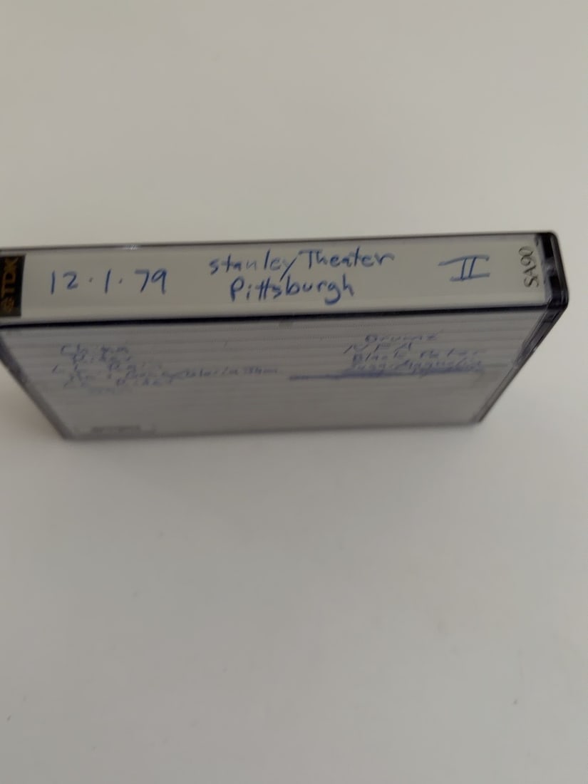 1979 Grateful Dead Stanley Theatre Pittsburgh Live Cassette December 1 Set II (1 of 2)