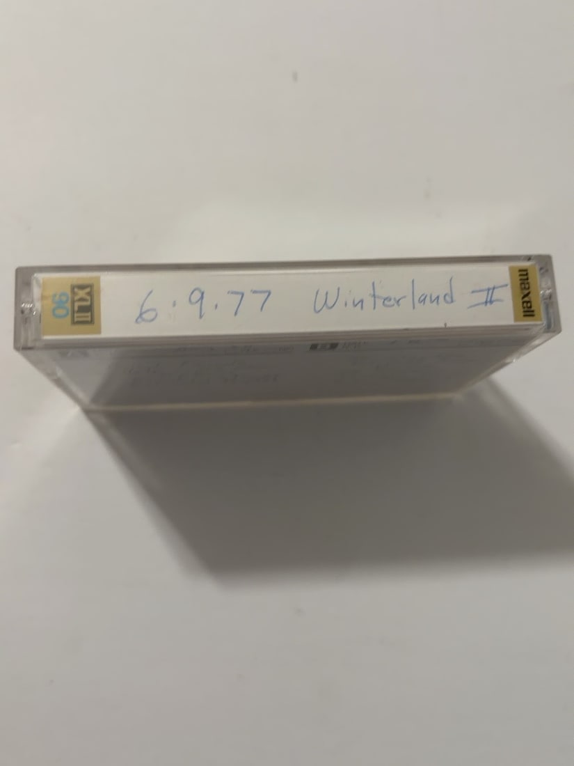 1977 Grateful Dead Winterland San Francisco Live Cassette June 9 Set II (1 of 2)