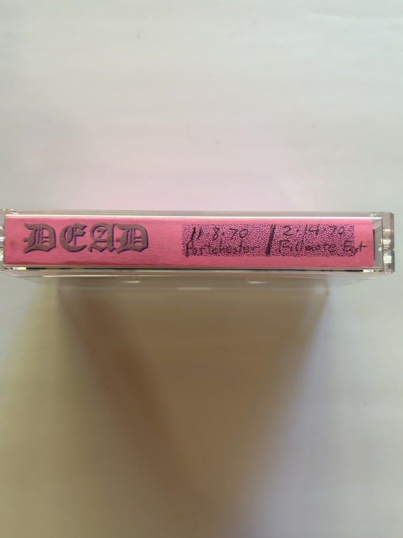 1970 Grateful Dead Fillmore East & Rochester Live Cassette January 2 (1 of 2)