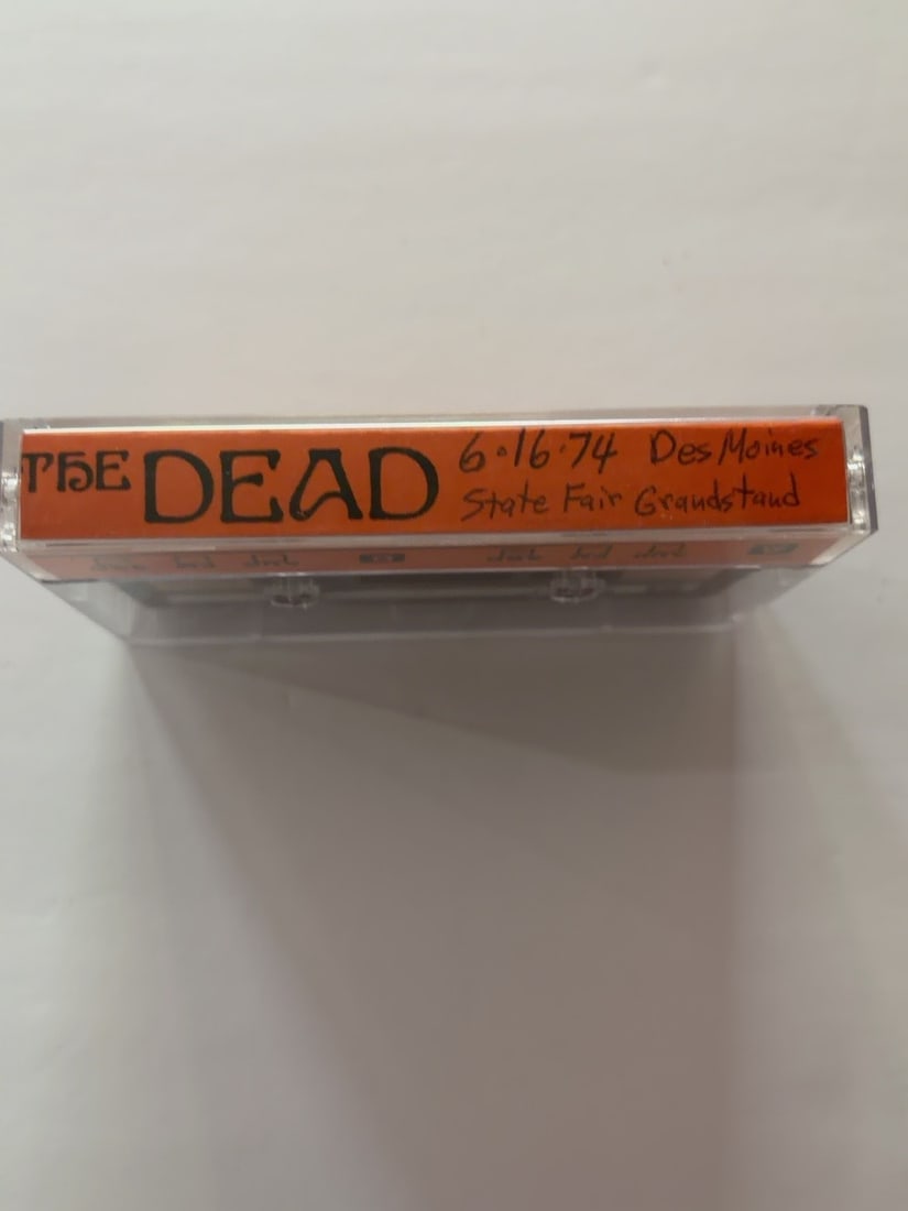 1969 Grateful Dead Des Moines Iowa State Fairgrounds Live Cassette June 16 (1 of 2)