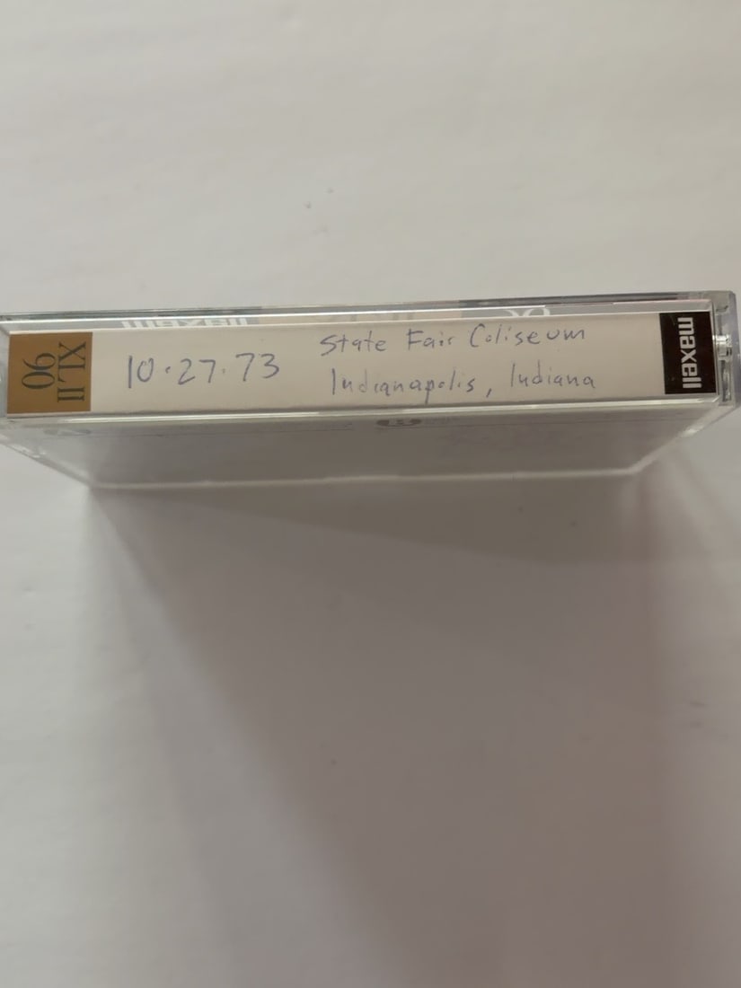 1973 Grateful Dead Indianapolis Indiana Live Cassette October 27 (1 of 2)