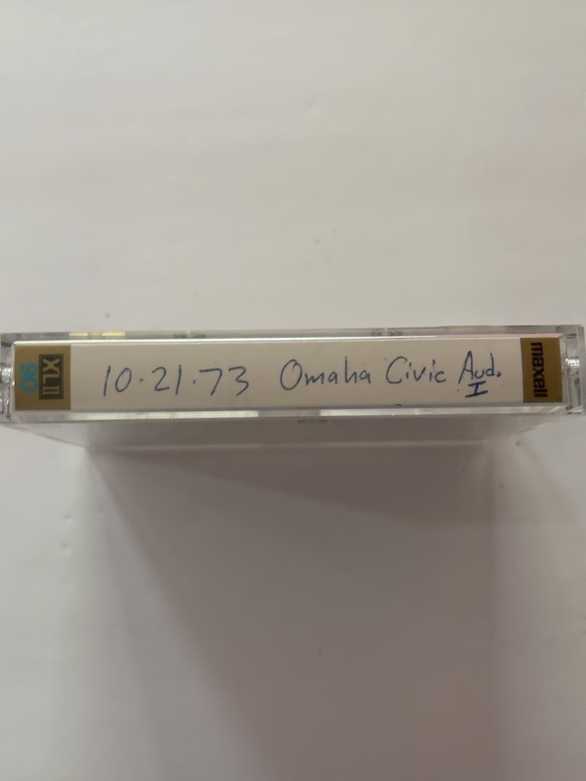 1973 Grateful Dead Omaha Civic Auditorium Live Cassette October 21 (1 of 2)
