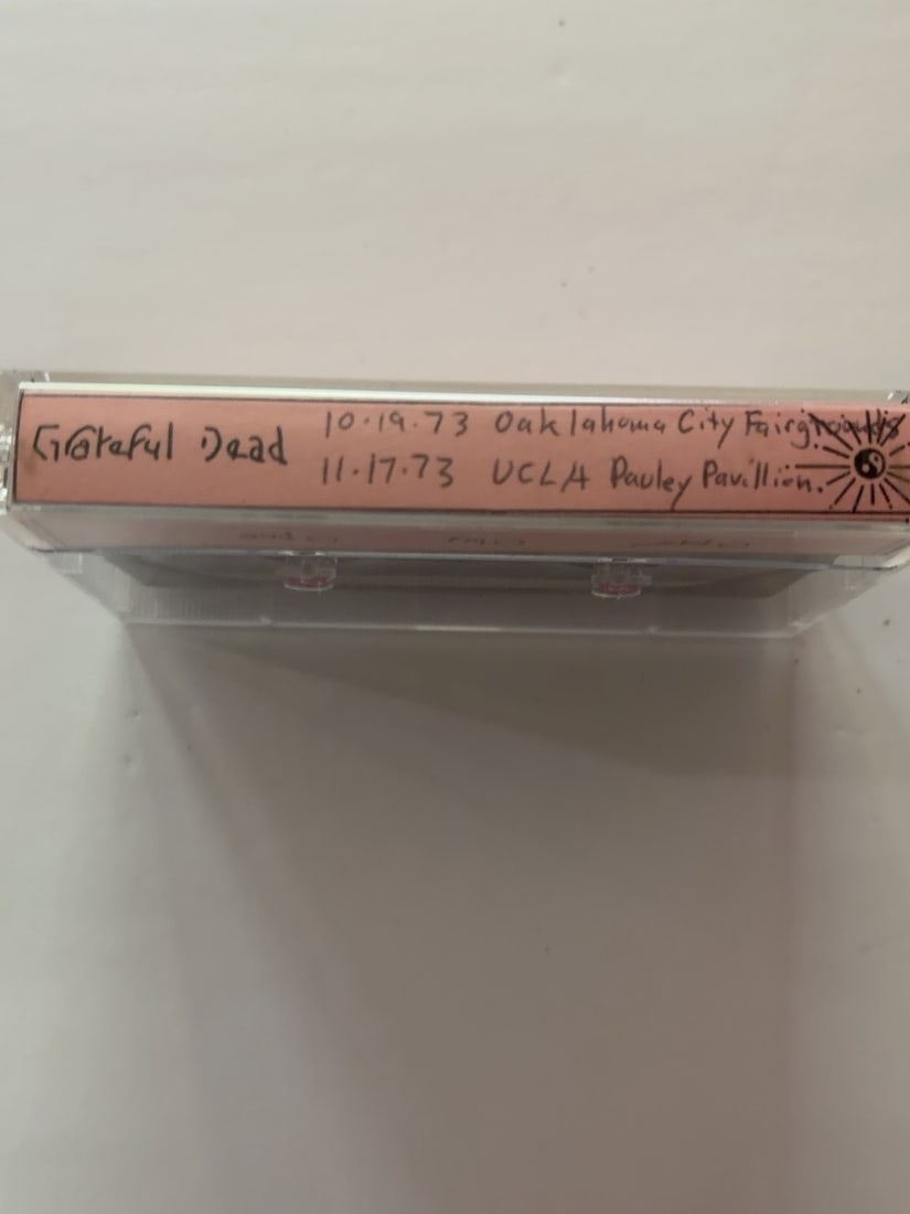 1973 Grateful Dead Oklahoma City & UCLA Live Concert Cassette (1 of 2)