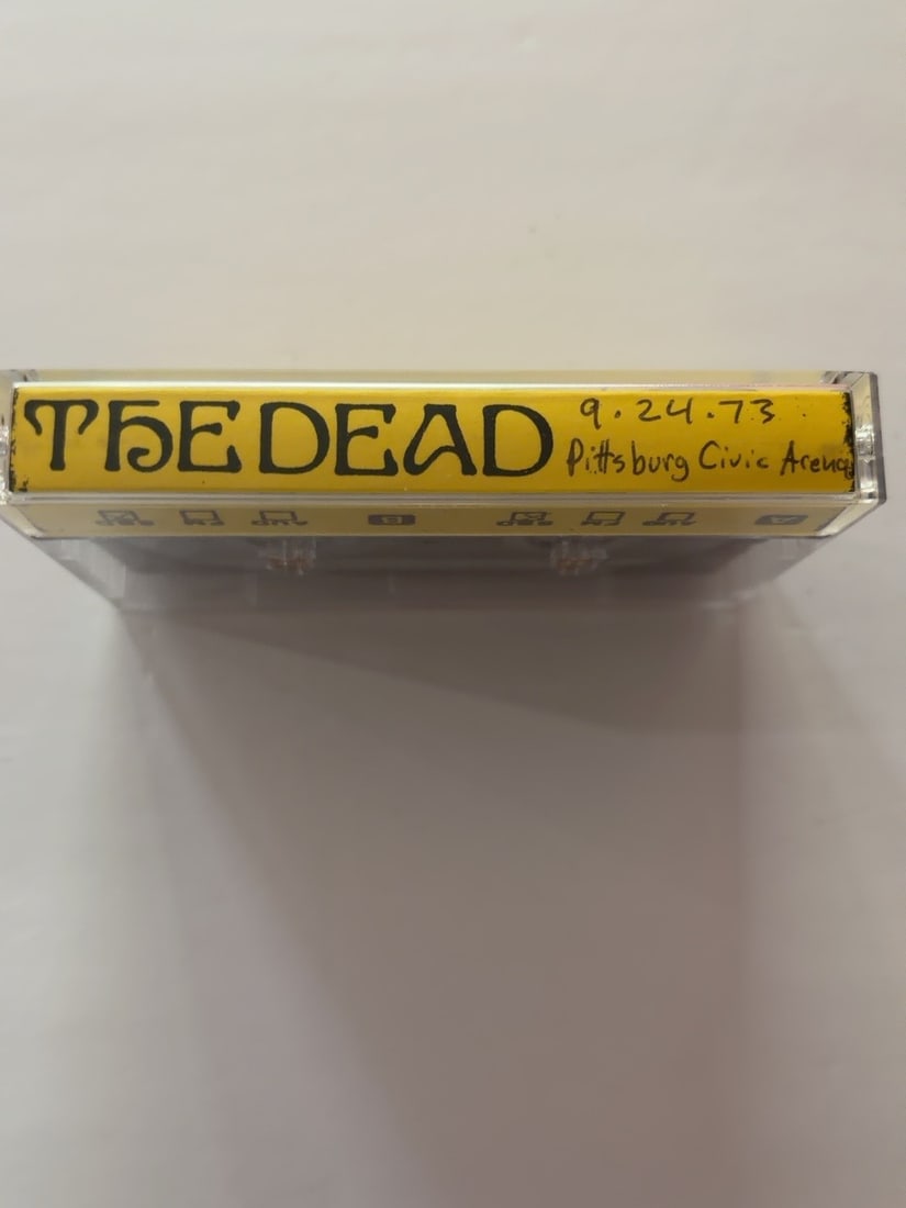 1973 Grateful Dead Pittsburgh Civic Arena Live Cassette September 24 (1 of 2)