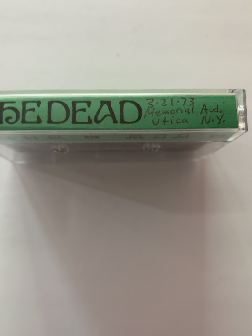 1973 Grateful Dead Memorial Auditorium Utica NY Live Cassette March 21 (1 of 2)