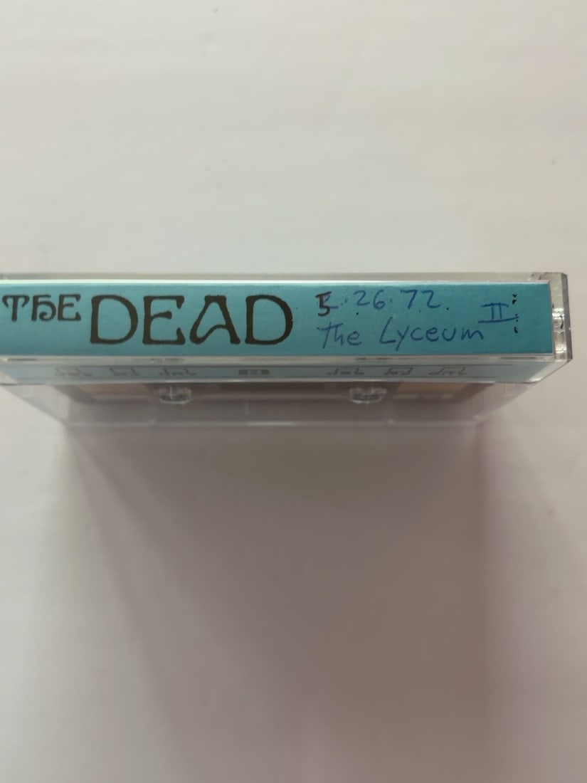 1972 Grateful Dead Luxembourg Live Concert Cassette May 16: 1972 Grateful Dead Luxembourg Live Concert Cassette May 16. Vintage collector-made Grateful Dead live recording cassette from a longtime Deadhead tape collection. Includes the cassette, case and/or ha