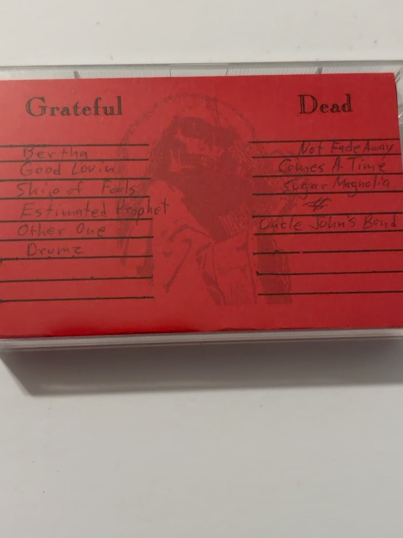 1972 Grateful Dead Winterland San Francisco Live Cassette December 31 Set II (1 of 2)