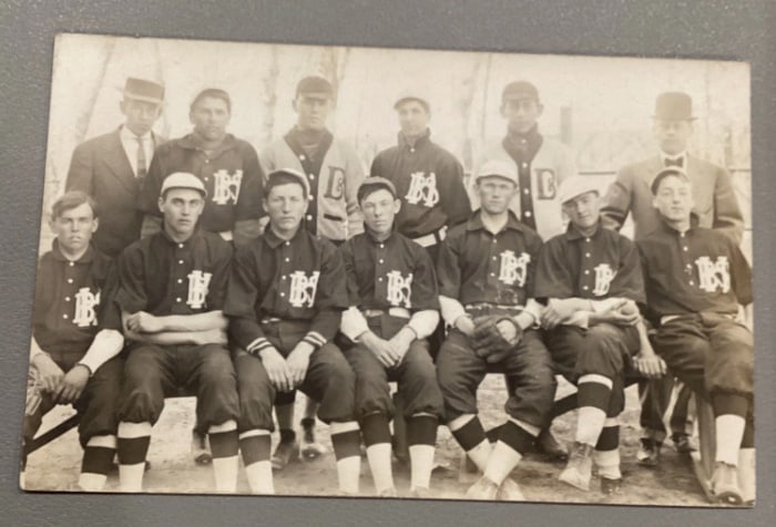 Antique Baseball Team Photo Postcard (1 of 2)