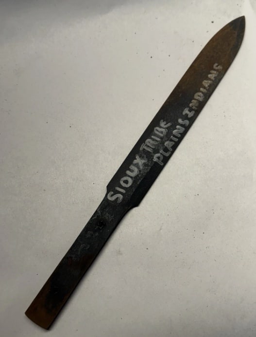 Sioux Tribe Plains Indians Antique Metal Trade Knife (1 of 1)