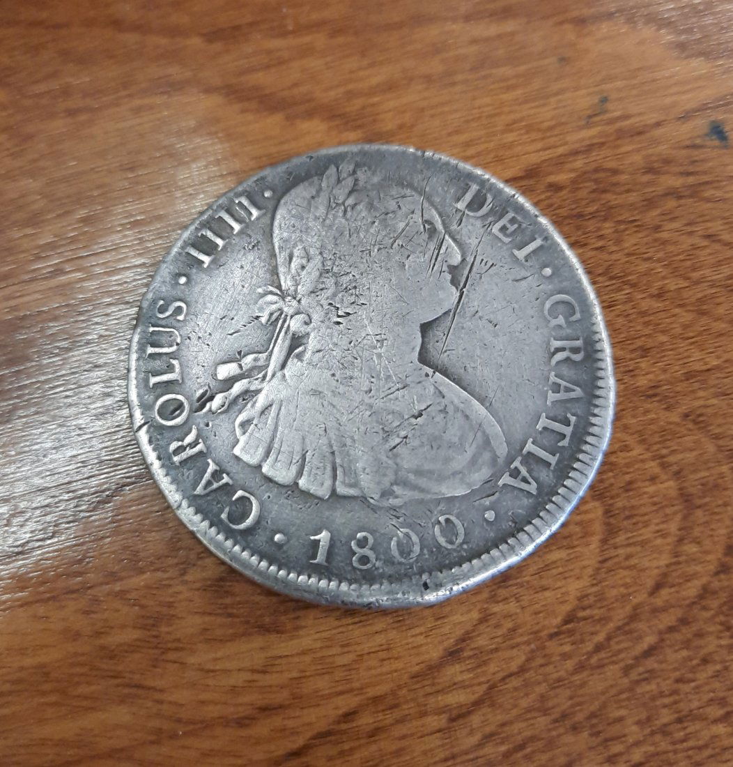 Mexico Bolivia Spanish Colonial 8 Reales Carol Carolus IIII 1802 PTS PP Potosi Silver (1 of 12)